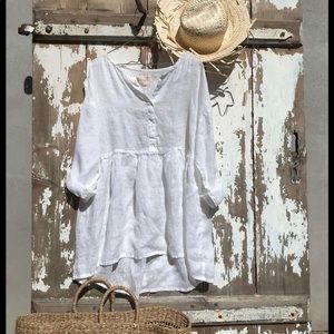 Linenbee linen top